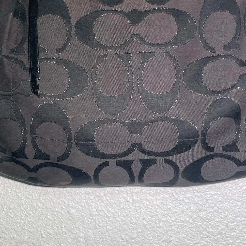 Coach black signature Women's Bag